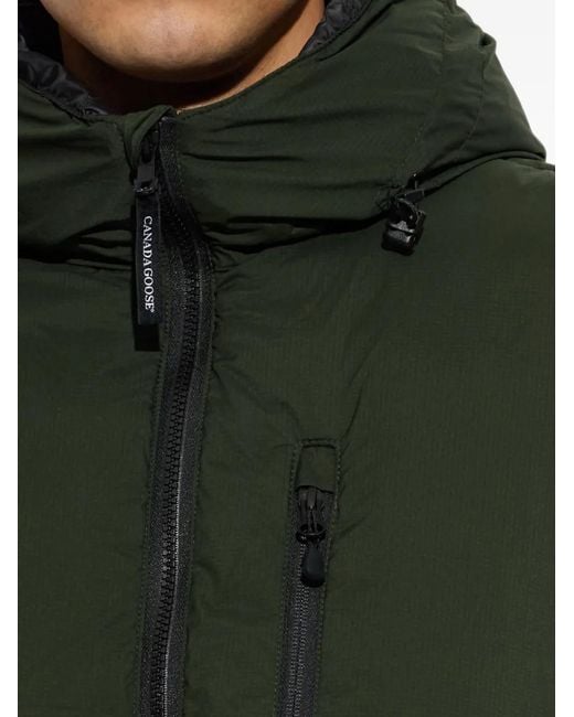 Canada Goose Green Lodge Down Jacket for men