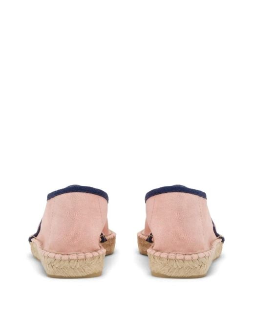 Lacoste Pink Logo-Print Espadrilles