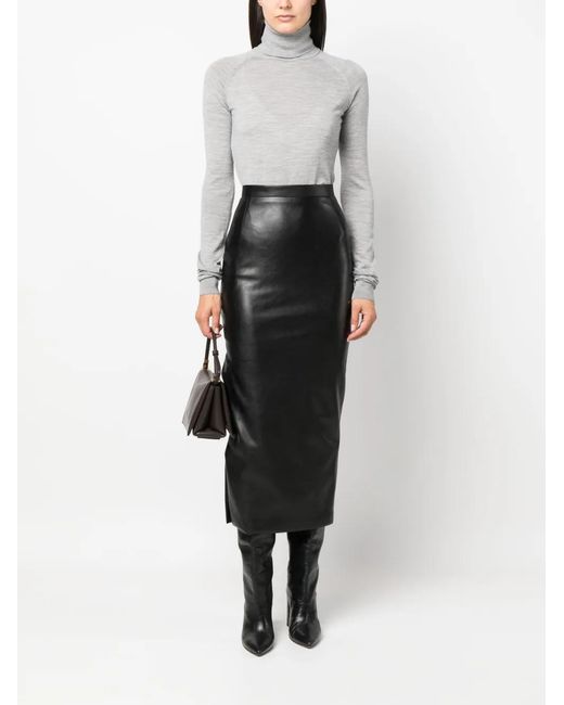 ARMARIUM Gray Roll-Neck Fine-Knit Jumper