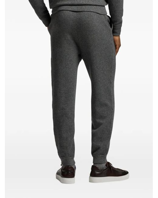 Ralph Lauren Gray Drawstring Track Pants for men