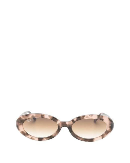 Ray-Ban Natural Rb2223 Oval-Frame Sunglasses
