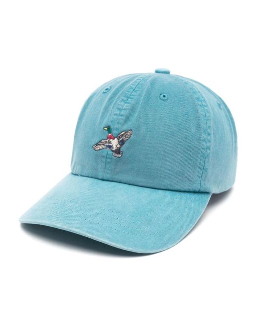 Filson Blue Low Profile Embroidered-motif Baseball Cap for men