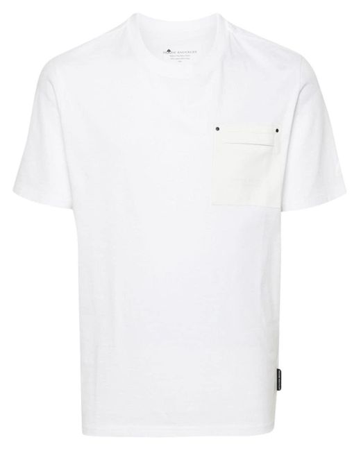 Moose Knuckles T-shirt Met Logoprint in het White voor heren