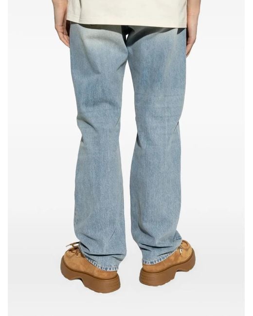 McQueen Blue Francis Jethe Mini Pants for men