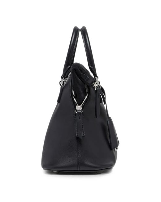 Maison Margiela Black 5Ac Leather Tote Bag