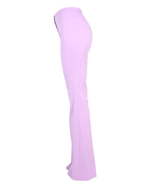 Patou Pink Flared Trousers