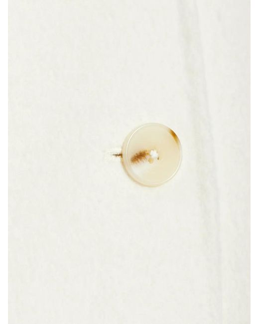 Samsøe & Samsøe White Saholly Collared Jacket