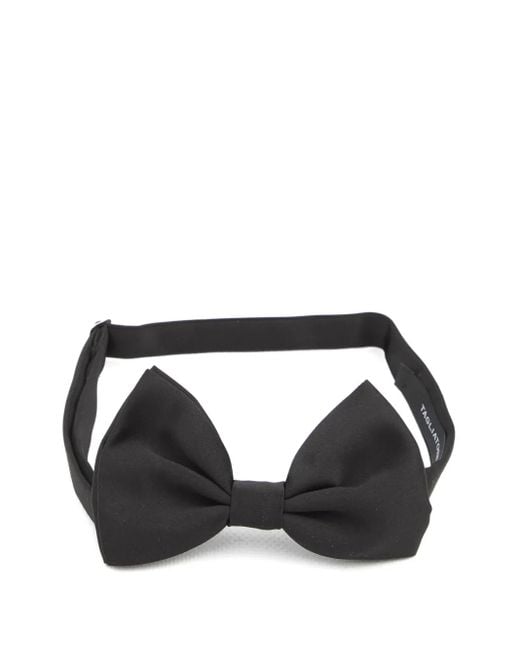 Tagliatore Black Adjustable Bow Tie for men