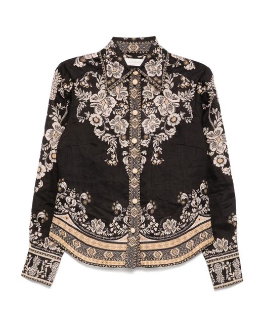 Zimmermann Black Balance Body Shirt