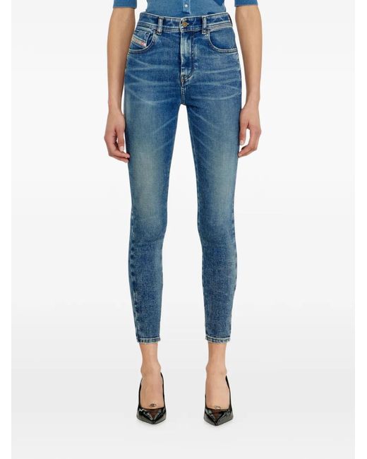 DIESEL Blue 1984 Slandy-High Skinny Jeans