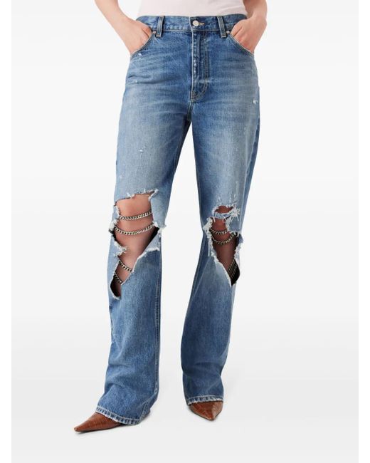 Stella McCartney Blue Flared Jeans
