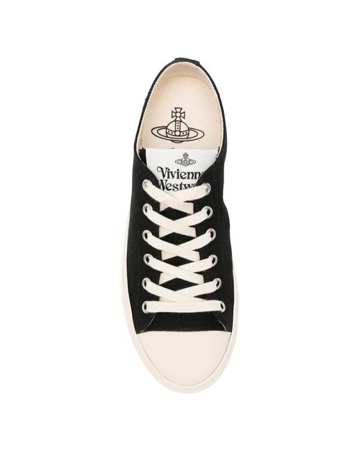 Vivienne Westwood White Plimsoll Sneakers