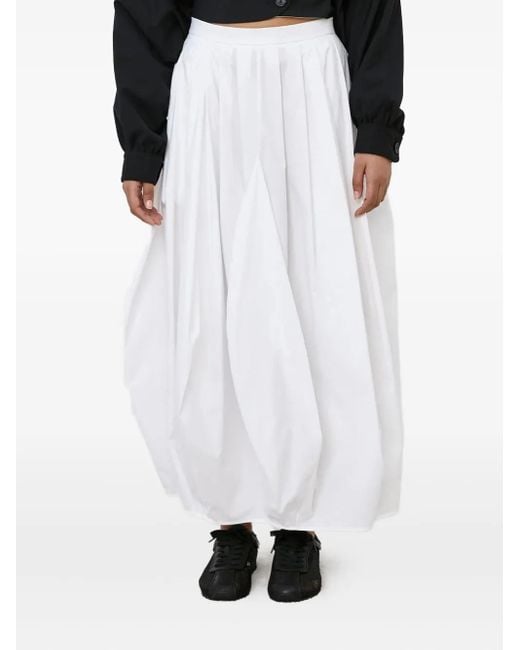 MEIMEIJ White Balloon Skirt