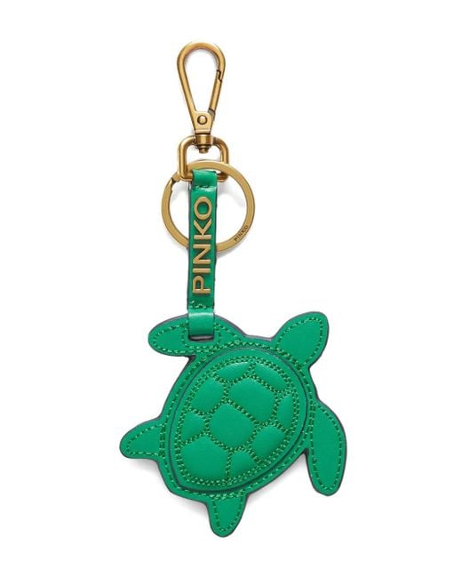 Pinko タートル キーホルダー Green