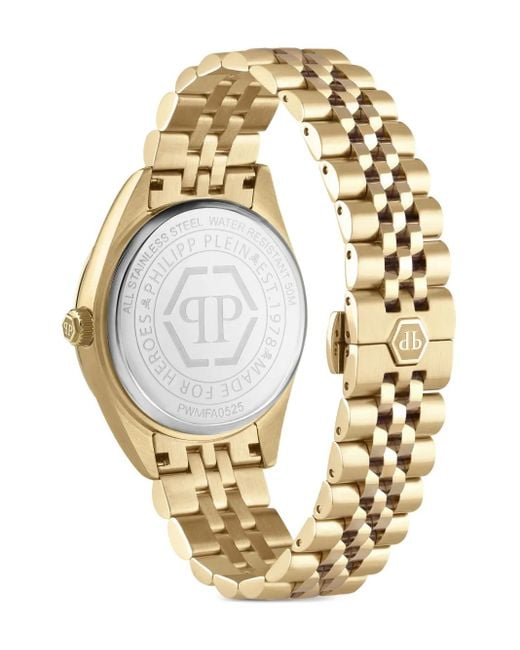 Superlative 41Mm di Philipp Plein in Metallic da Uomo