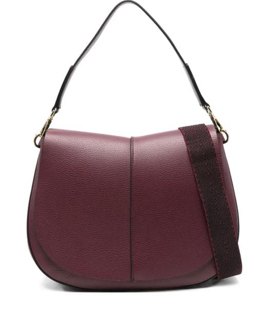 Borsa A Spalla Helena di Gianni Chiarini in Purple