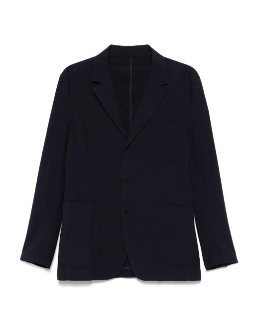 Original Vintage Style Blue Single-Breasted Blazer for men