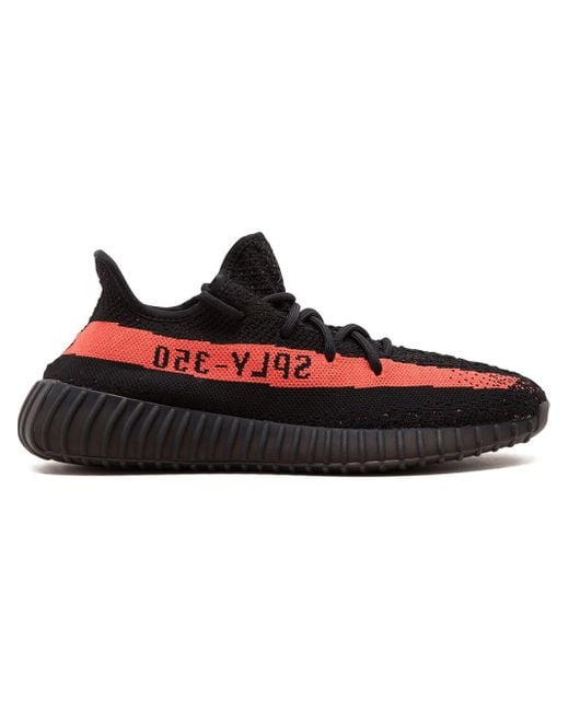 Yeezy Yeezy Boost 350 V2 "red" Sneakers in het Black