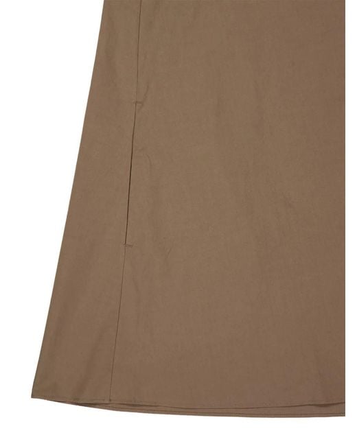 Matteau Natural Square-Neck Mini Dress