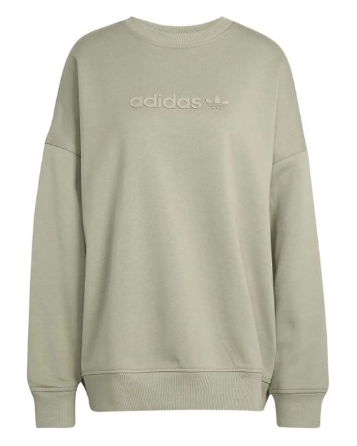 Sudadera Essentials Linear con logo Adidas de color Gray