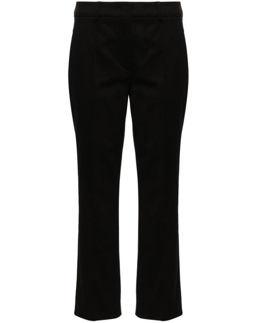 Sportmax Black Etna Cropped Trousers