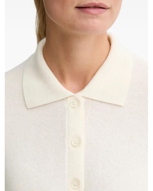 Polo À Patch Logo Bally en coloris White