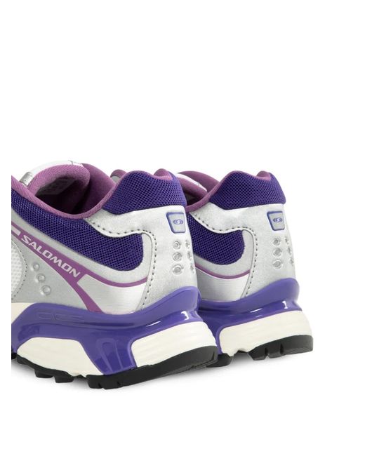 Salomon White Xt-Whisper Panelled Sneakers