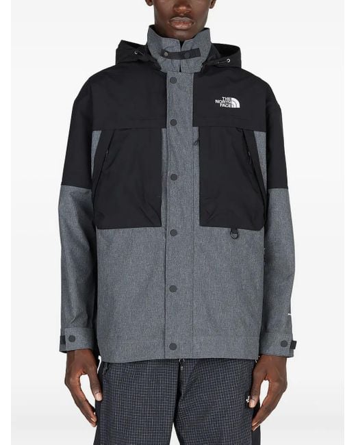 The North Face Black Two-Tone Hooded Jacket for men