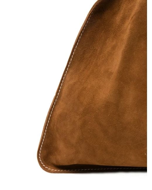 The Row Brown Small Bindle Shoulder Bag