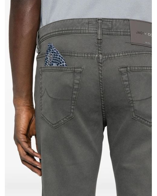 Jacob Cohen Gray Pocket Jeans for men