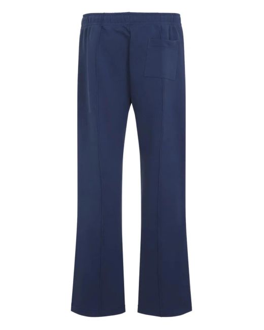 Casablanca Blue Panelled Drawstring Pants for men