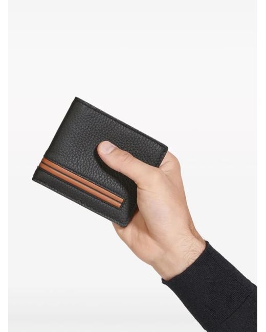 Zegna Portemonnaie Mit Klappe in Gray für Herren