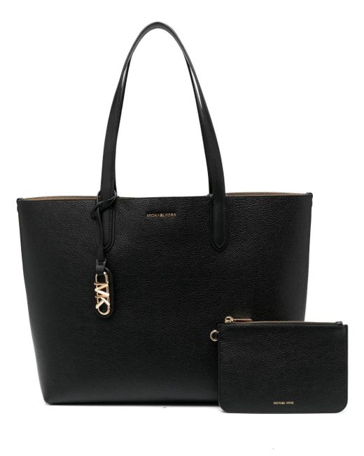 MICHAEL Michael Kors Black Shopper Mit Logo-Schild