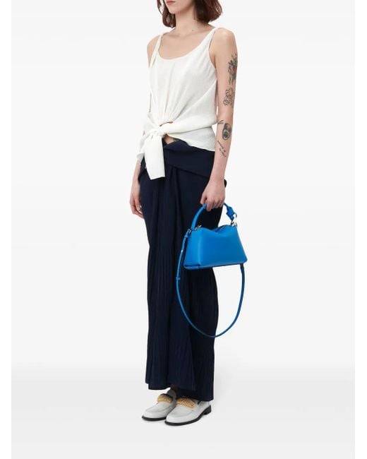J.W. Anderson White Knotted Strap Top