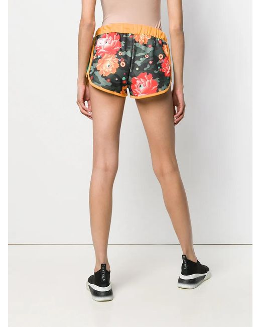 PUMA Green X Sue Tsai Floral Print Shorts