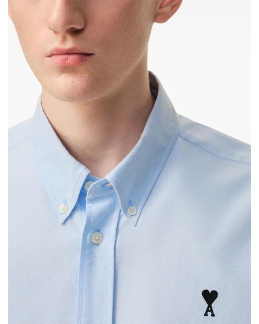 AMI Blue Cassandre Sweatshirt for men