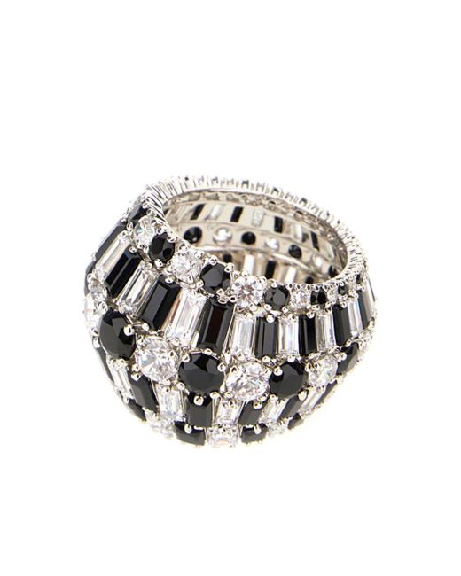 Swarovski Black Hyperbola Ring