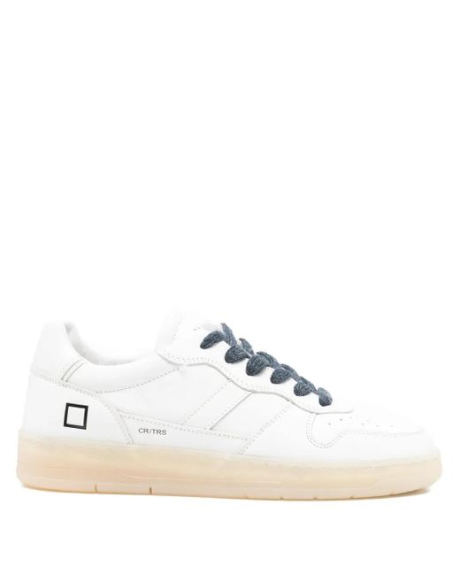 Date Sneakers Mit Logo in White für Herren