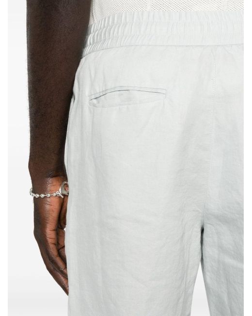 Orlebar Brown Cornell Linnen Shorts in het White voor heren