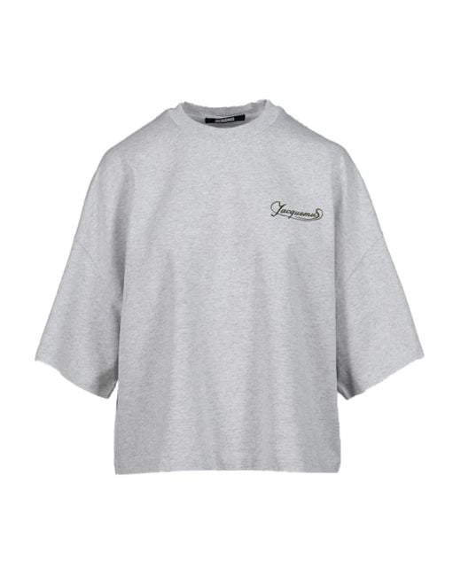 Jacquemus ロゴ Tシャツ Gray