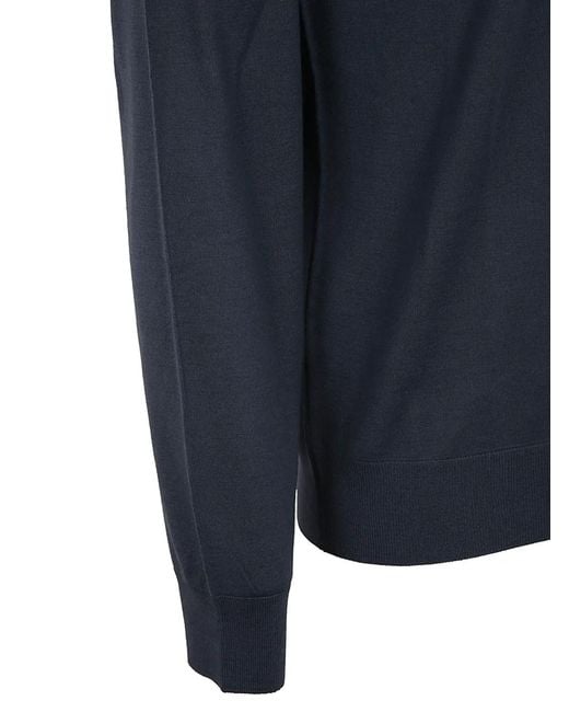 Prada Klassischer Pullover in Blue für Herren