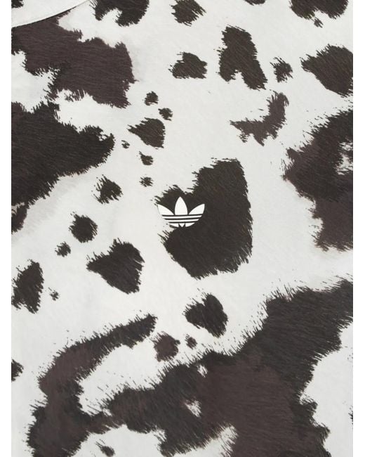 Adidas White Animalier Sweatshirt