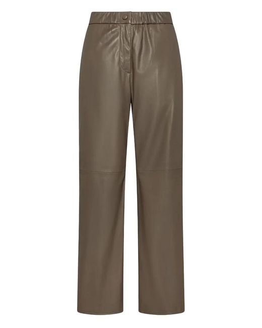 Seventy Gray Button Trousers