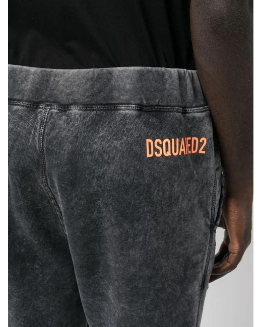 DSquared² Gray Jersey Track Pant for men