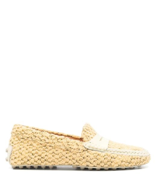 Tod's Natural Multicolour Leather Sneakers