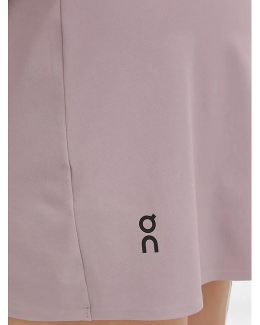 On Shoes Purple Cut-Out Sleeveless Mini Dress