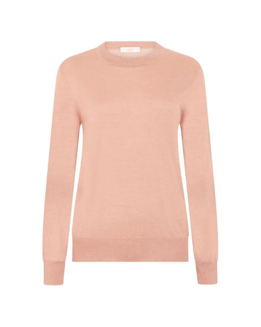 Slowear Pink Fine-Knit Sweater