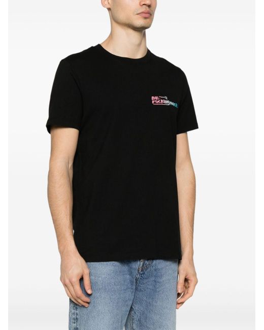 Zadig & Voltaire Ted T-Shirt mit Foto-Print in Black für Herren