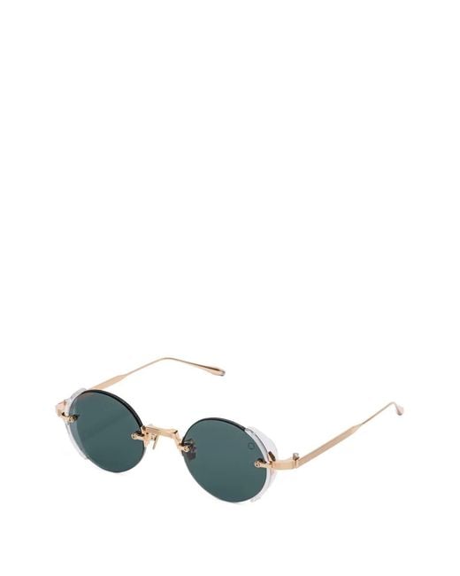 Akoni Blue Lunettes De Vue Jupiter À Monture Ronde
