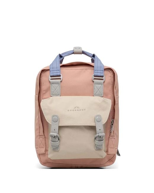 Doughnut Pink Macaroon Mini Monet Buckle-Fastening Backpack